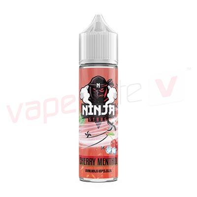 Ninja Stars Cherry Menthol 50ml E-Liquid